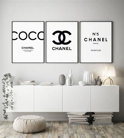 coco chanel wall art.